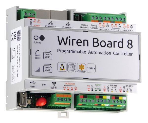 Новинки на выставке от Wiren Board.